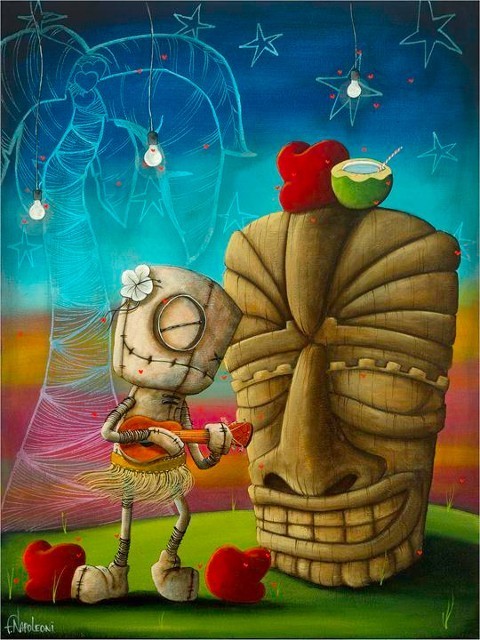 Artist Fabio Napoleoni Limited Edition Giclee on Paper