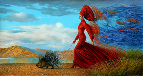 Michael Cheval Michael Cheval Stormy Monday (AP) (Framed)