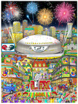 Charles Fazzino Charles Fazzino Super Bowl LIX: New Orleans (DX)