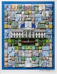 Charles Fazzino Charles Fazzino The People's House: A Quilt of White House History (AP) 