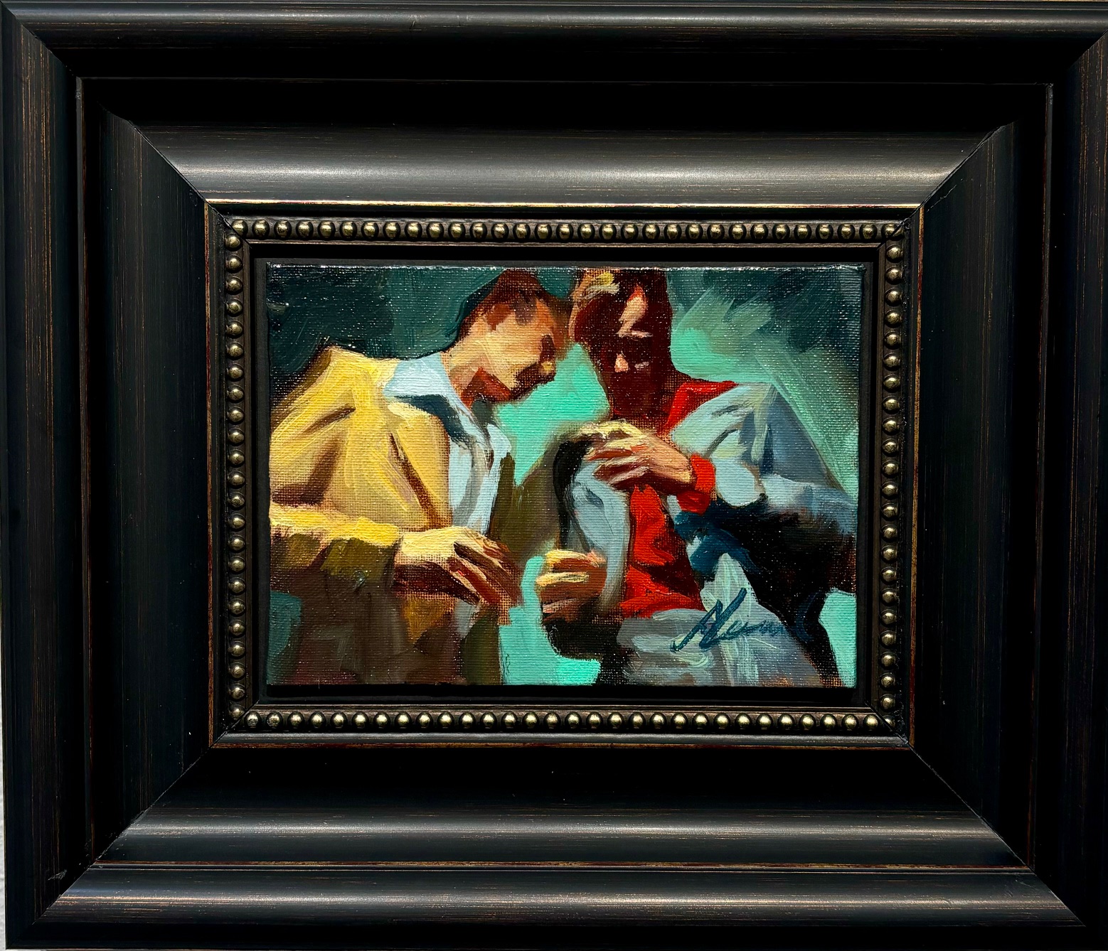 Gabe Leonard Big Boys (Genesis Original) (Framed)