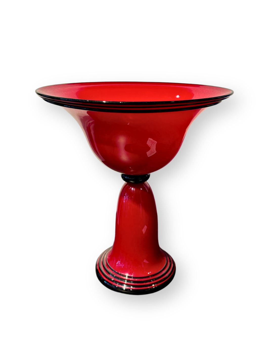 Donald Carlson Red Chalice Bowl