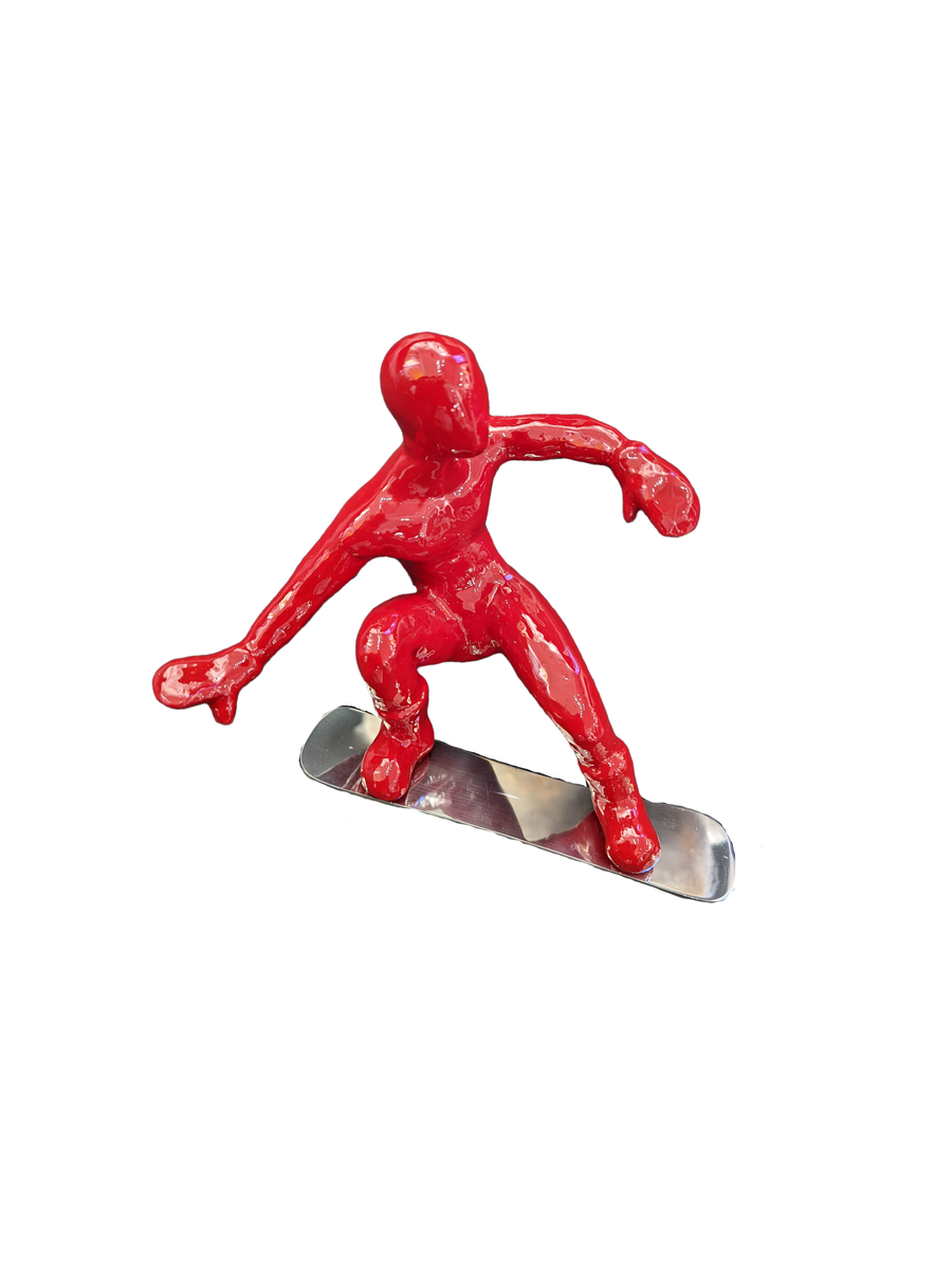 Ancizar Marin Jump Snowboarder (Red)