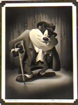 Warner Brothers Taz Portrait